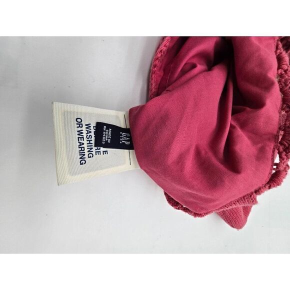 Vintage Style Gap Kids Knit Shoulder Bag With Pom Poms - Picture 3 of 4